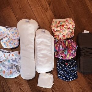 Multi Brand Cloth Diaper Bundle
